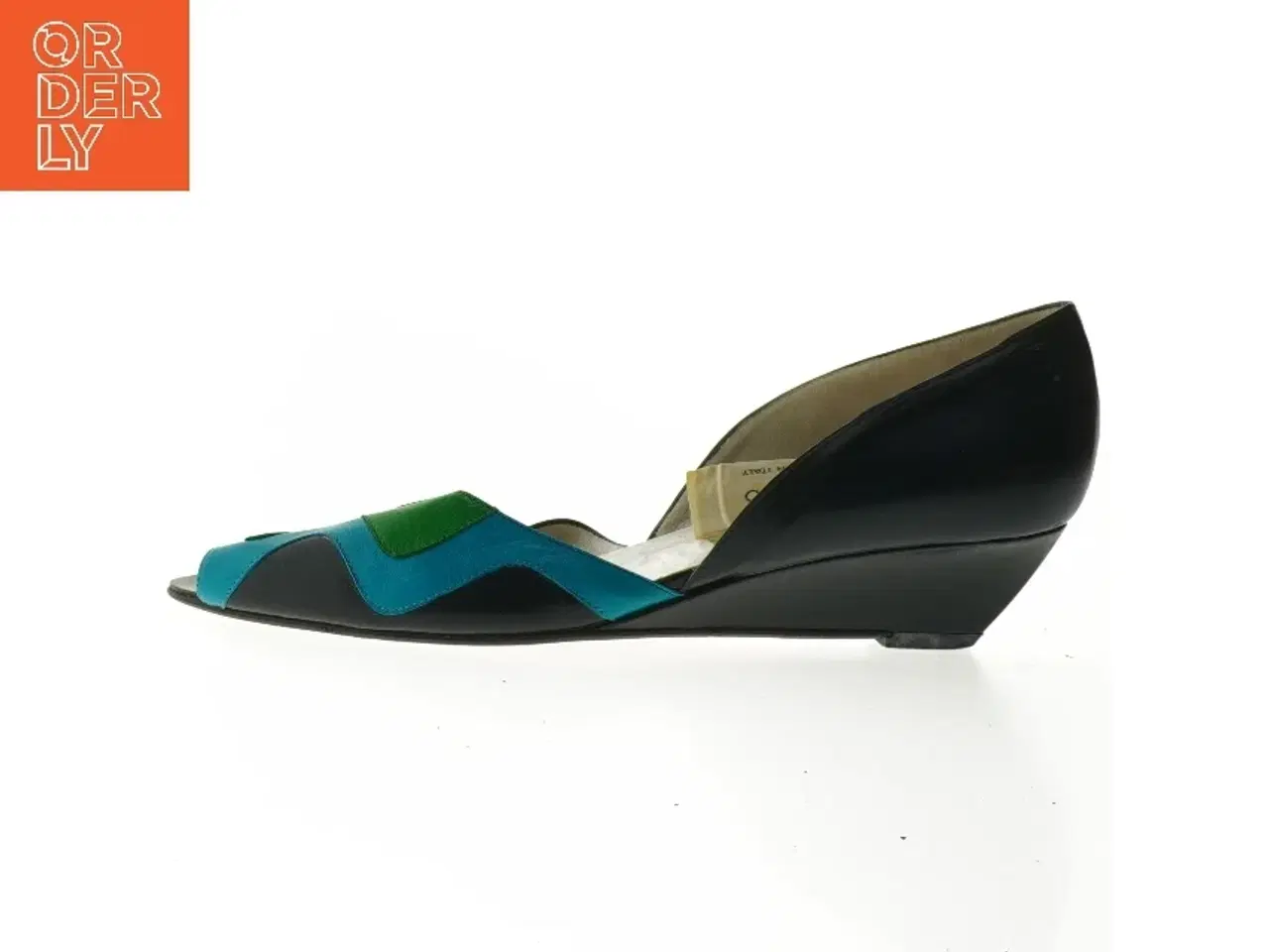 Billede 1 - Damefladsko med farveblokke fra Franco Potalivo (str. 41)