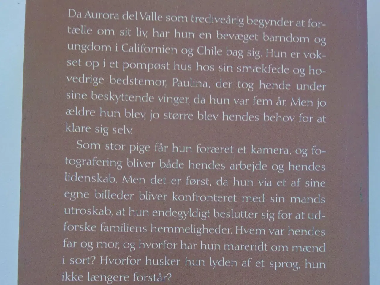 Billede 2 - Portræt i sepia. Af Isabel Allende