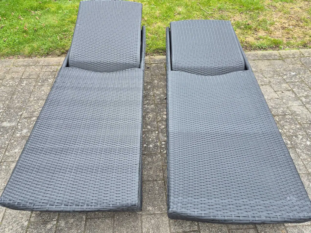 Billede 2 - Solsenge med hynde 2 stk