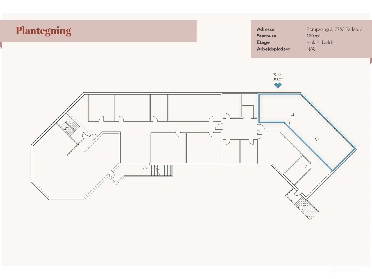 Billede 21 - Lyse og indbydende kontorlokaler med lyse trægulve