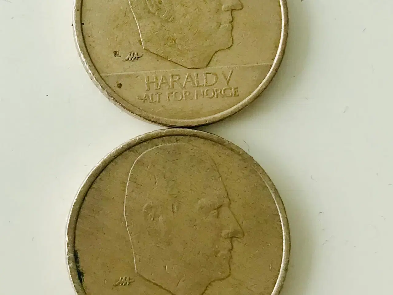 Billede 4 - 1995-08 Norske 1, 5, 10 og 20 norske kr. (mønter)