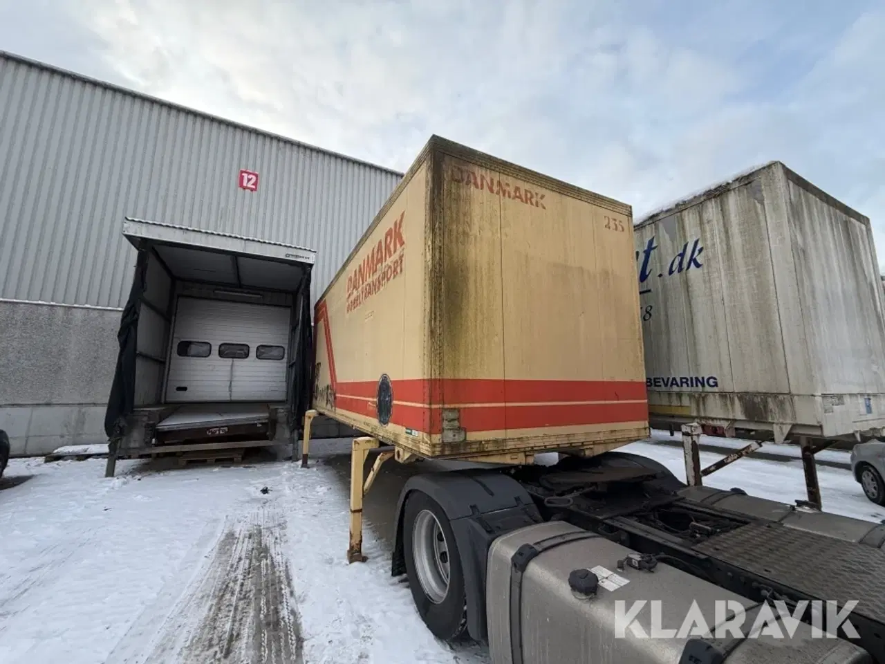 Billede 1 - Isoleret veksellad / flyttekasse Schmitz Cargobull Type A11