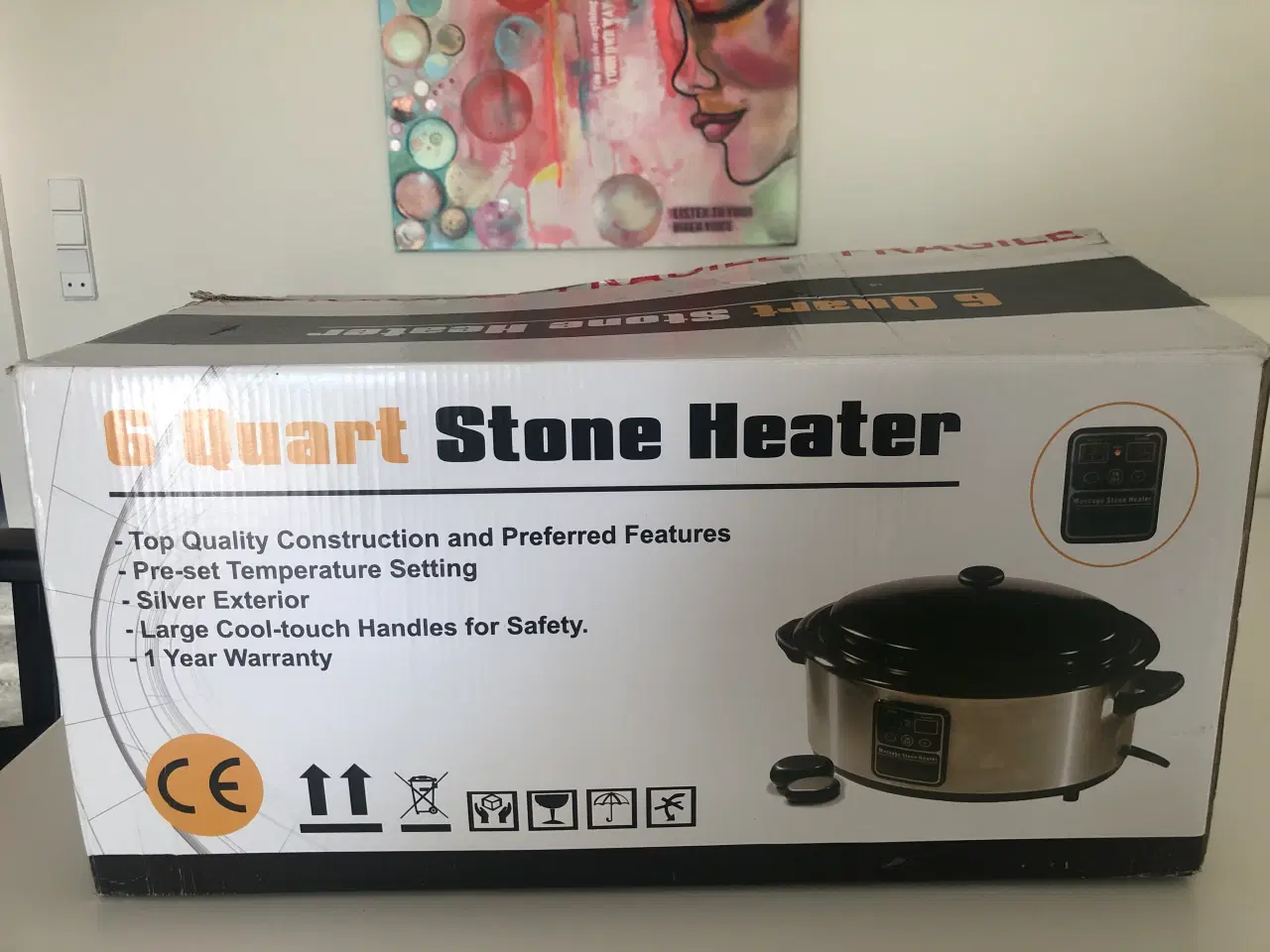 Billede 5 - Hot Stone varmer incl. basalt Hot Stone