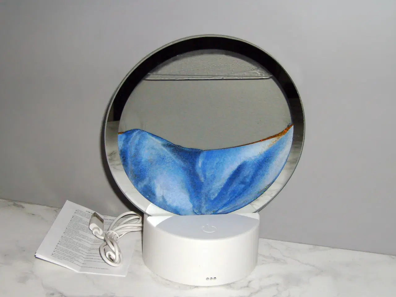 Billede 1 - Moderne bordlampe med LED-lys