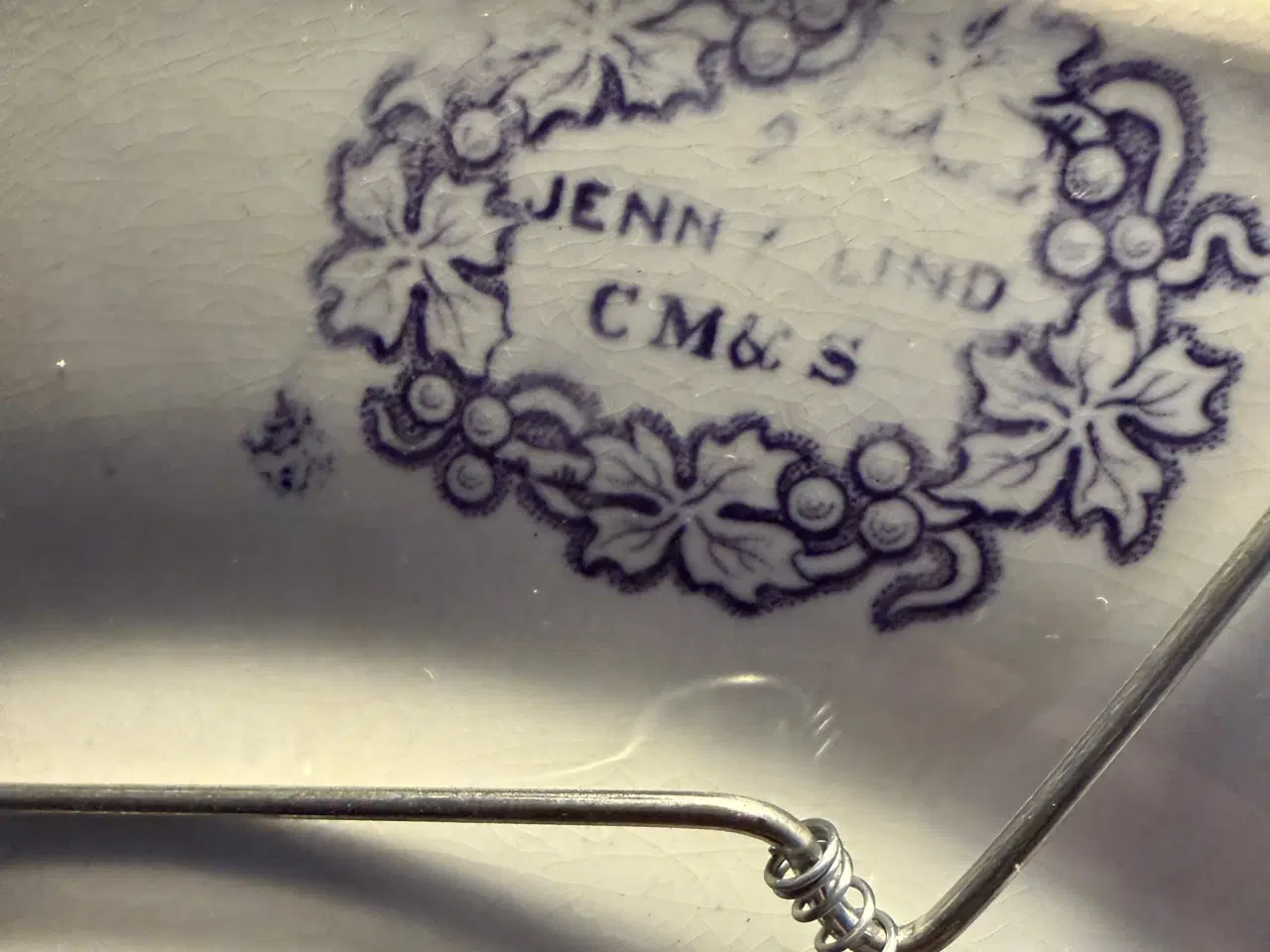 Billede 9 - Antik engelsk tallerkner “Jenny Lind”