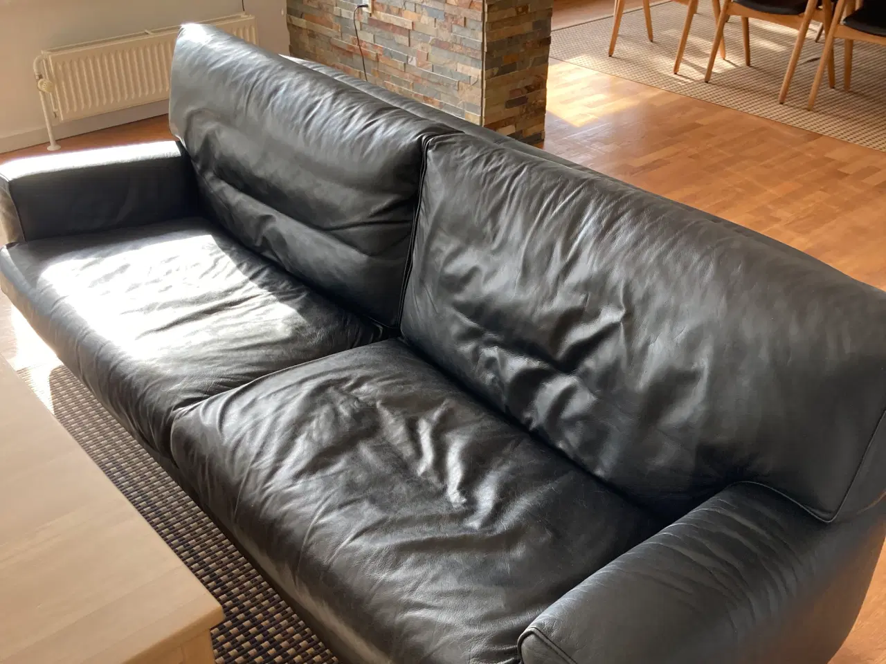 Billede 1 - Sofa læder