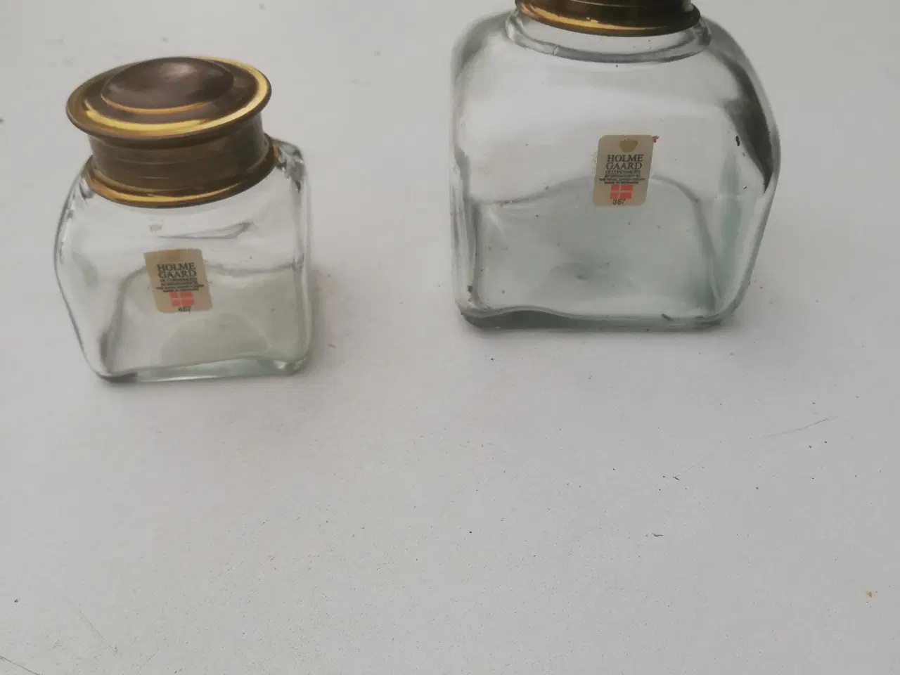Billede 1 - Glas apoteker /købmansglas Holmegaard 