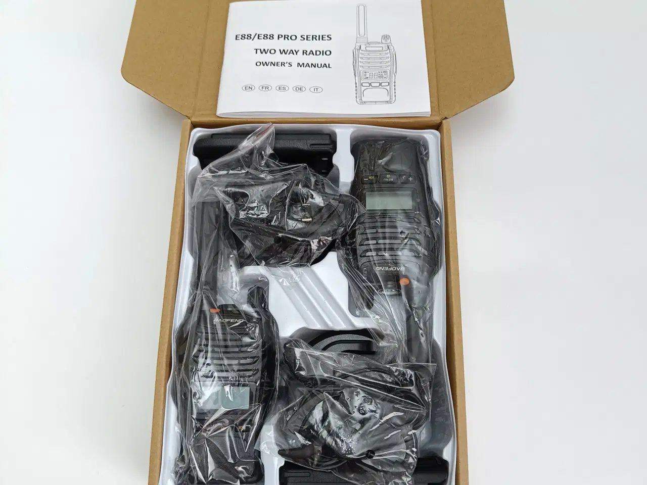 Billede 19 - NY! 2 x Baofeng E-88 / PMR Radio / Walkie Talkie