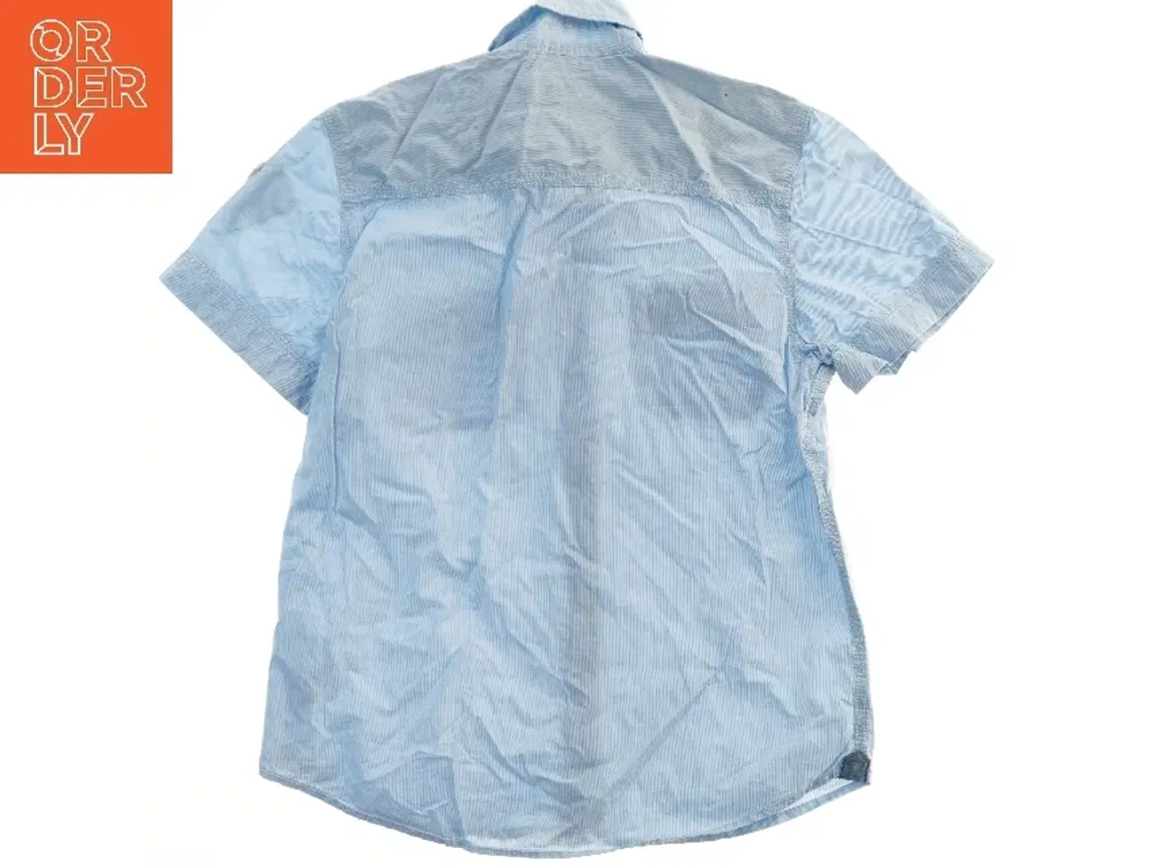 Billede 2 - Kortærmet skjorte med lommer fra H&M (str. 158)