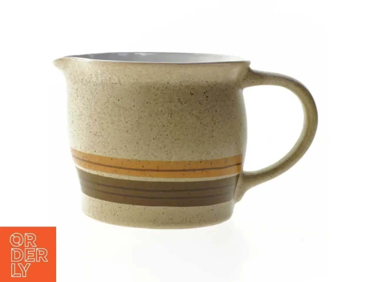 Billede 1 - Keramik kande (str. Ø. 14,5 cm. længde. 12 cm)