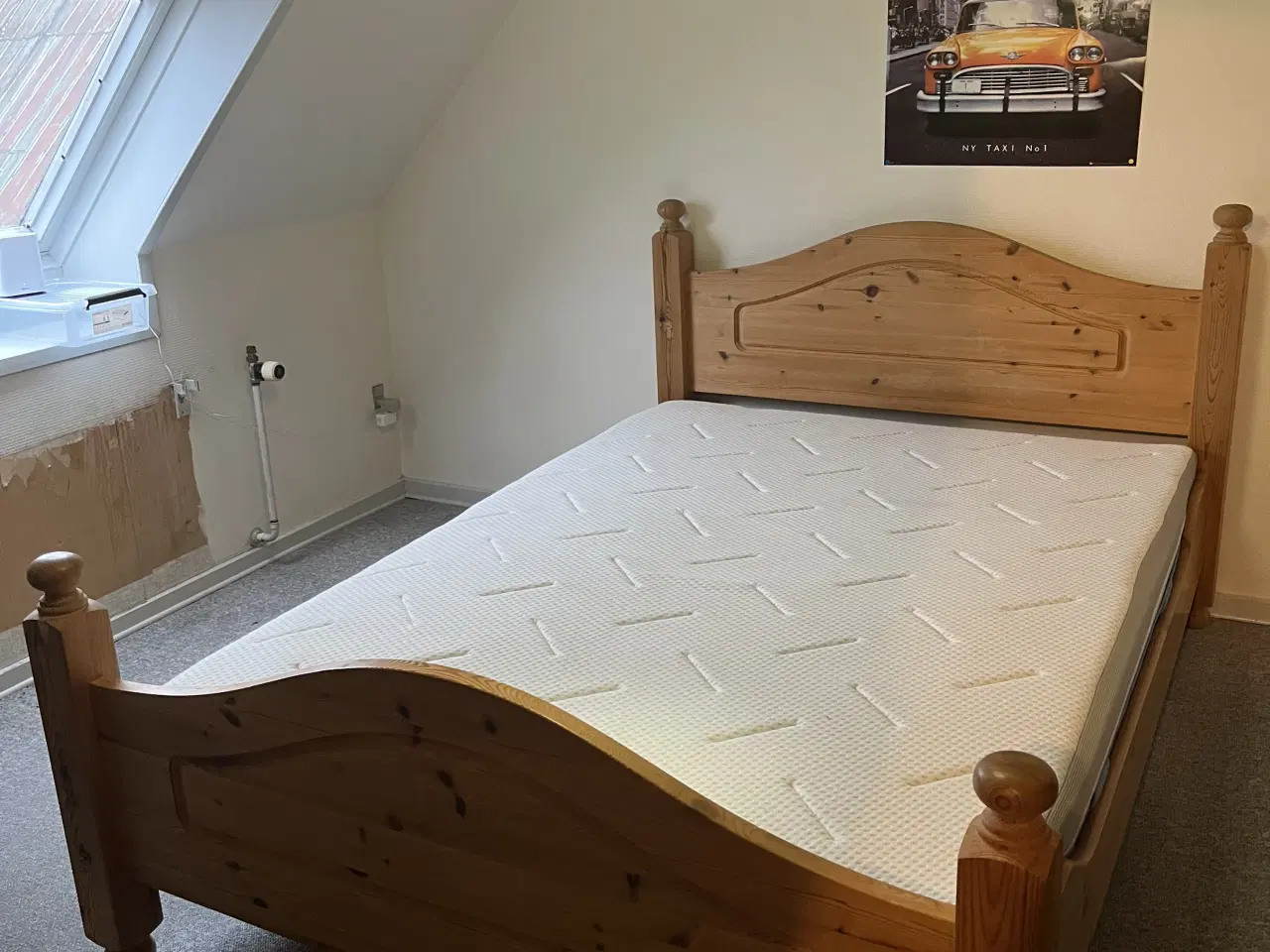 Billede 1 - 3/4 seng i bøg 