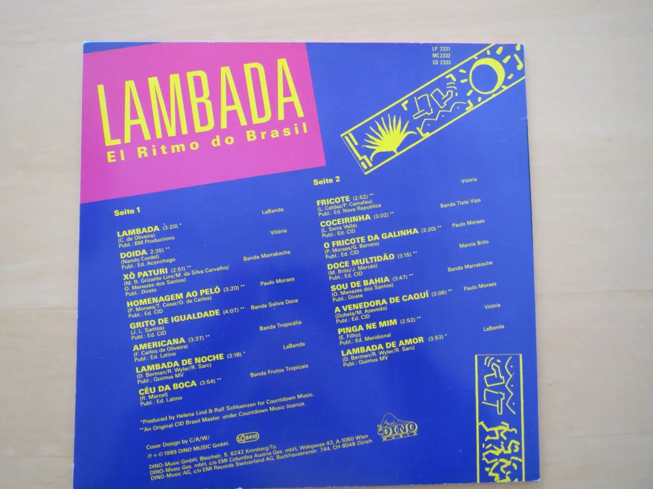 Billede 2 - Lambada LP