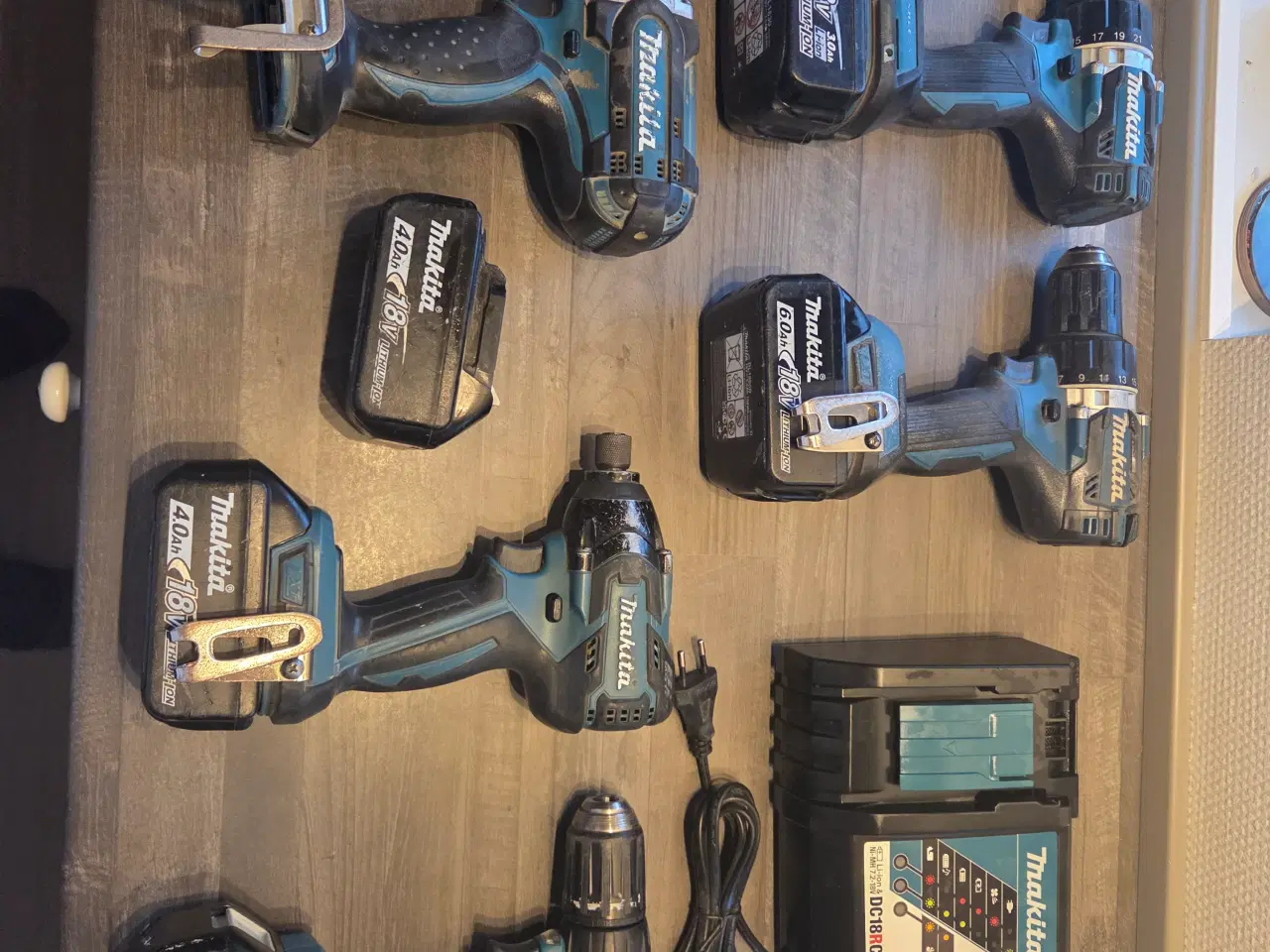 Billede 1 - Skruemaskiner med batterier og lader