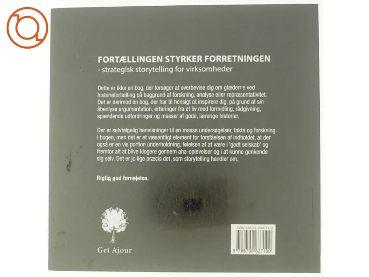 Billede 3 - Fortællingen styrker forretningen af Anja Klemp Vilgaard (Bog)
