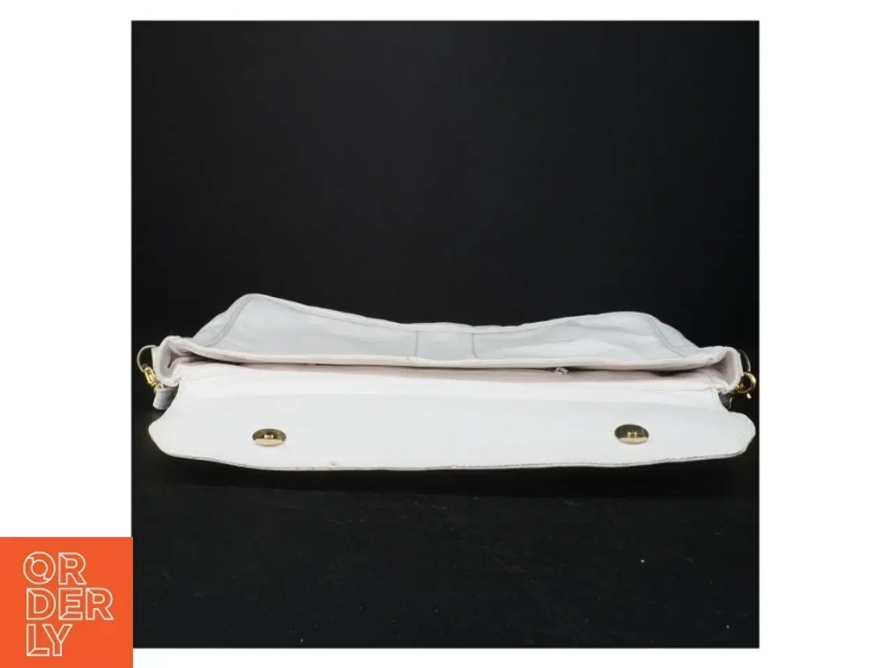 Billede 4 - Hvid skuldertaske (str. 41 x 28 cm)