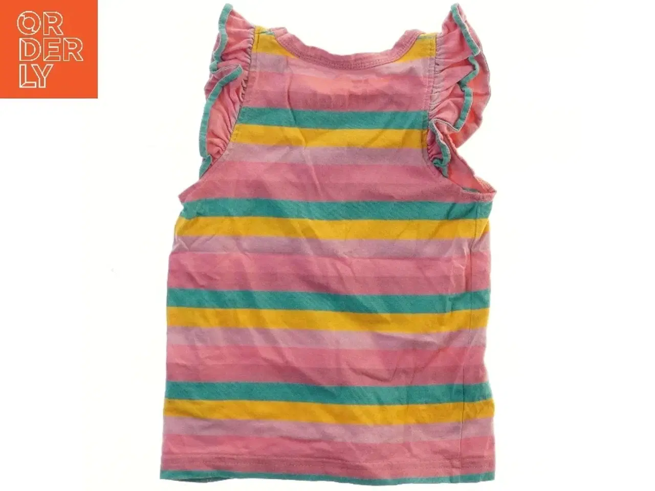 Billede 2 - Danefæ Børnebluse med striber og blomstermotiv fra Danefæ (str. 92)