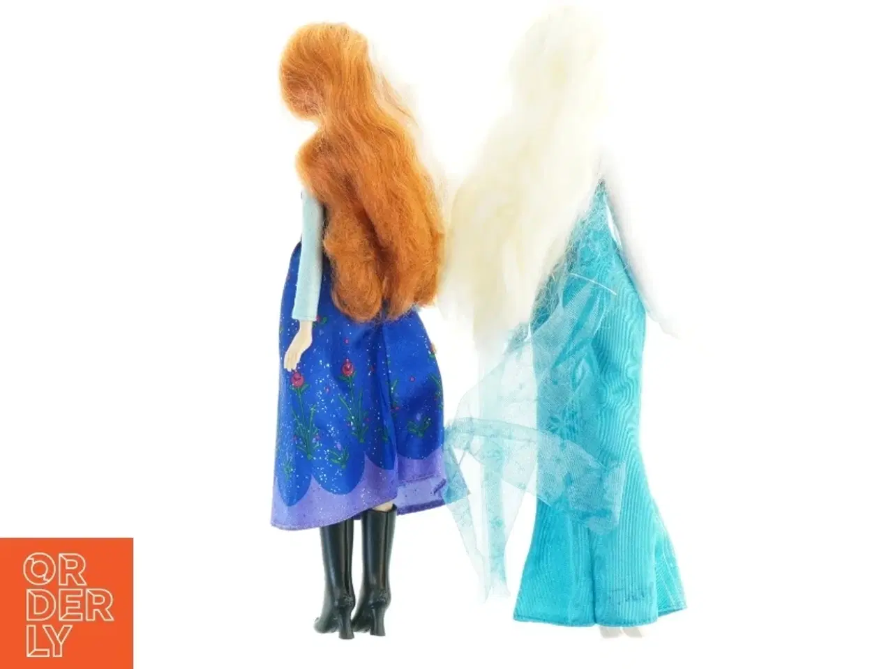 Billede 4 - Dukker med kjoler, Elsa og Anna fra Hasbro (str. 30x7 cm)