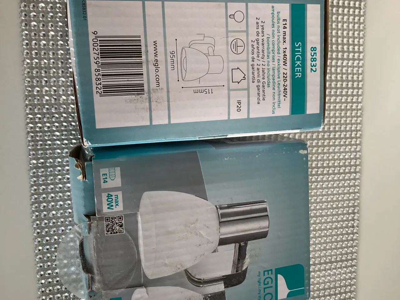 Billede 2 - Eglo væg/senge lamper