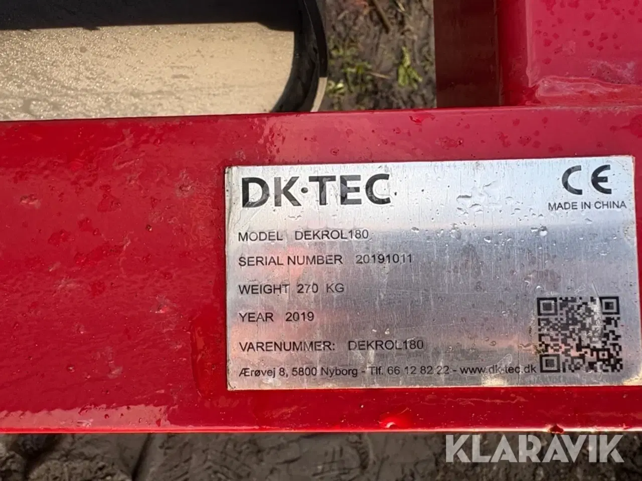 Billede 6 - Græs trumle Dekrol 180 DK-TEC