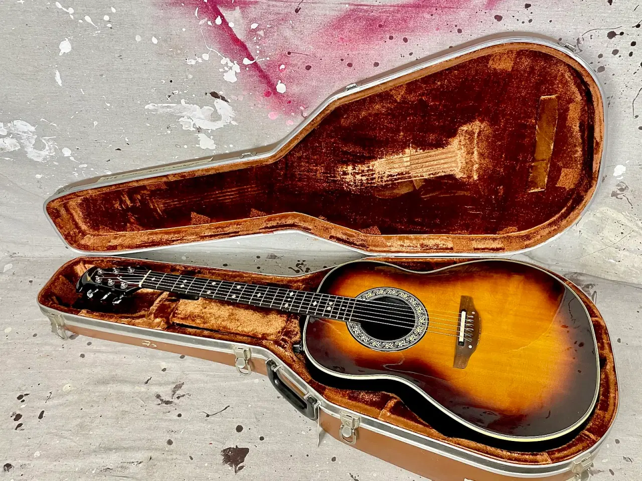 Billede 2 - Ovation 1612 Custom Balladeer Sunburst 1979