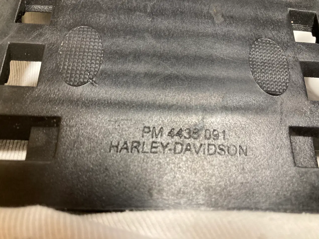 Billede 4 - Harley nr.pladeholder/bagskærm, original