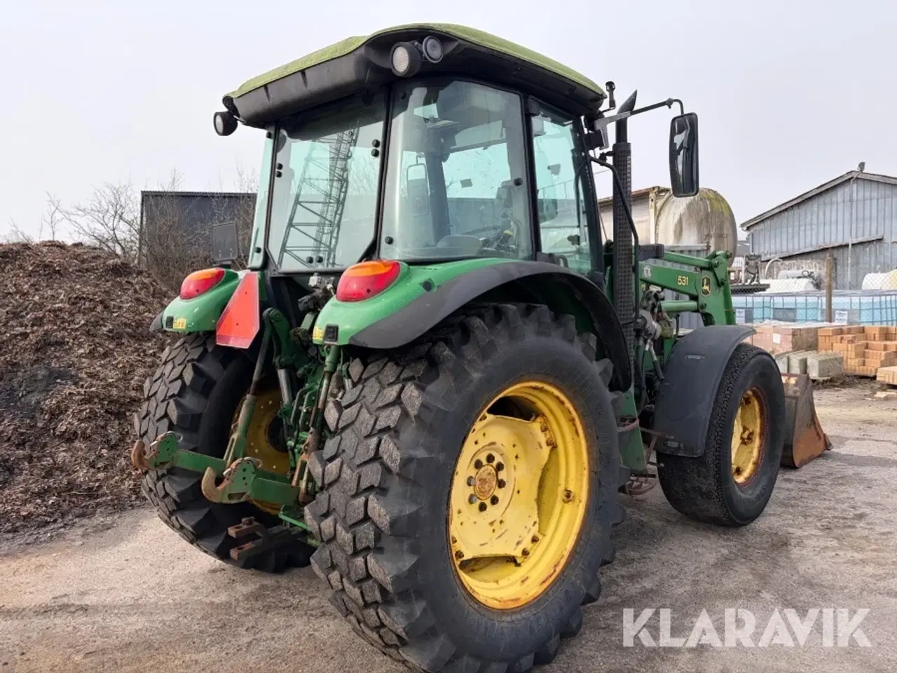 Billede 5 - Traktor John Deere 5620 med frontlæsser