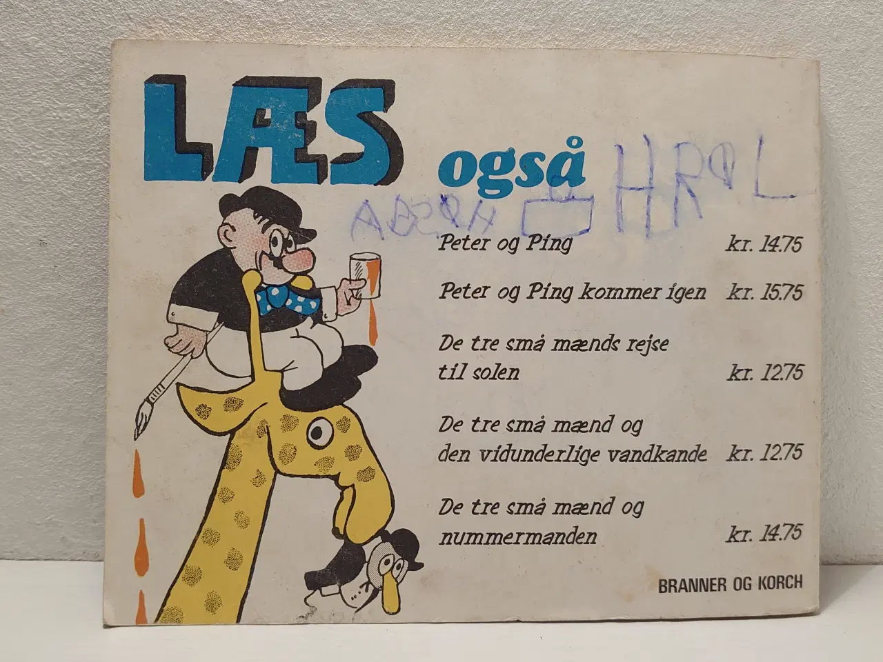 Billede 2 - R.Storm Petersen:Peter Vimmelskaft og Ping. 1974.