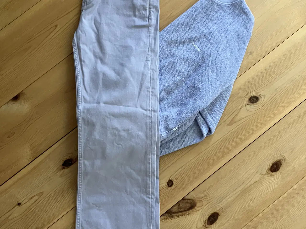 Billede 1 - Lys lilla cowboybuks og sweat