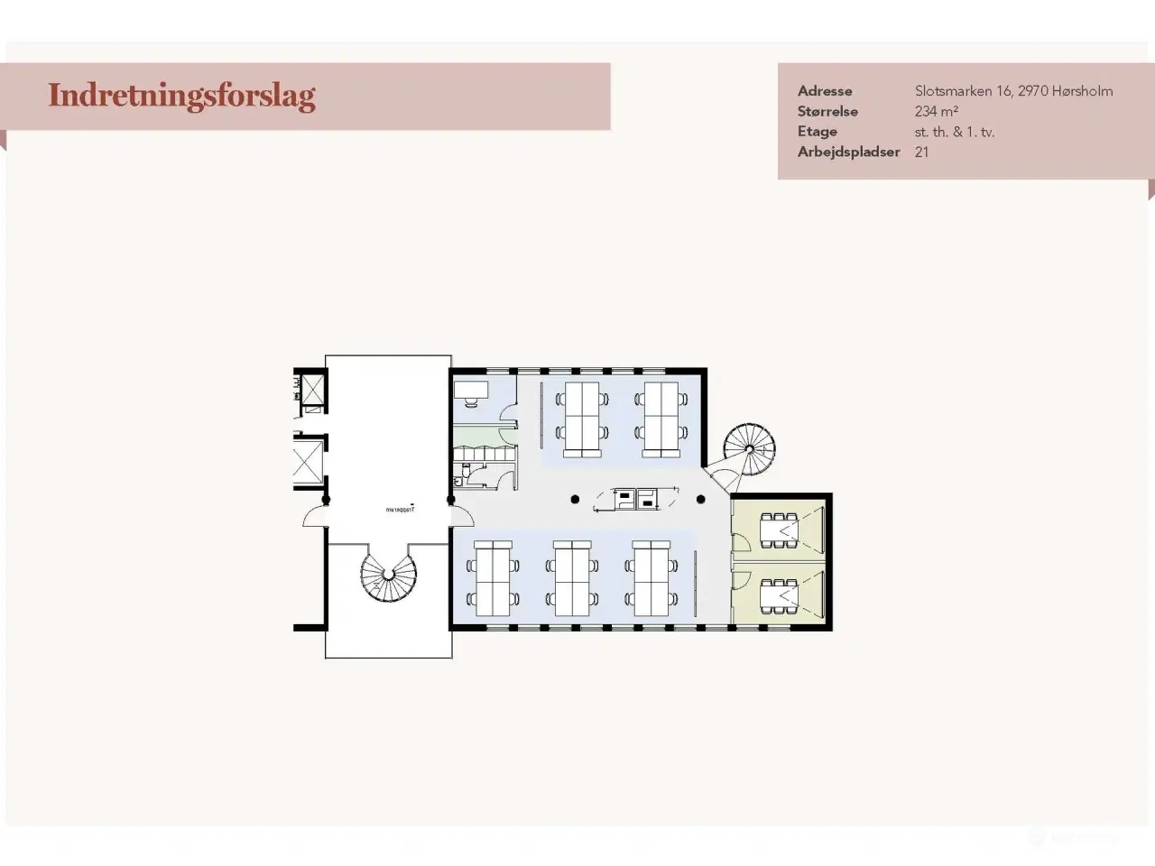 Billede 38 - Lyse og moderne kontorlokaler med rå kant