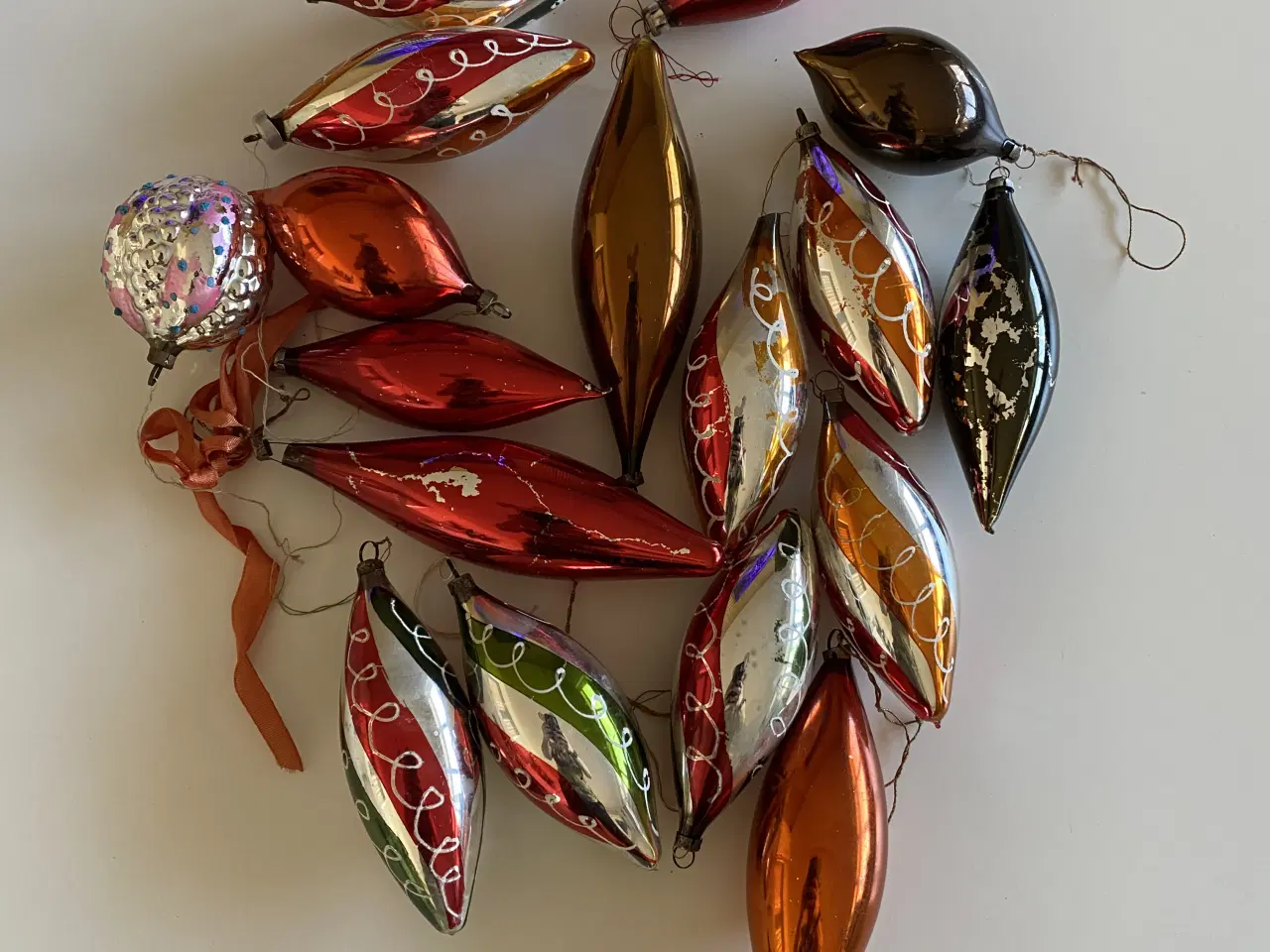 Billede 1 - Vintage julekugler 