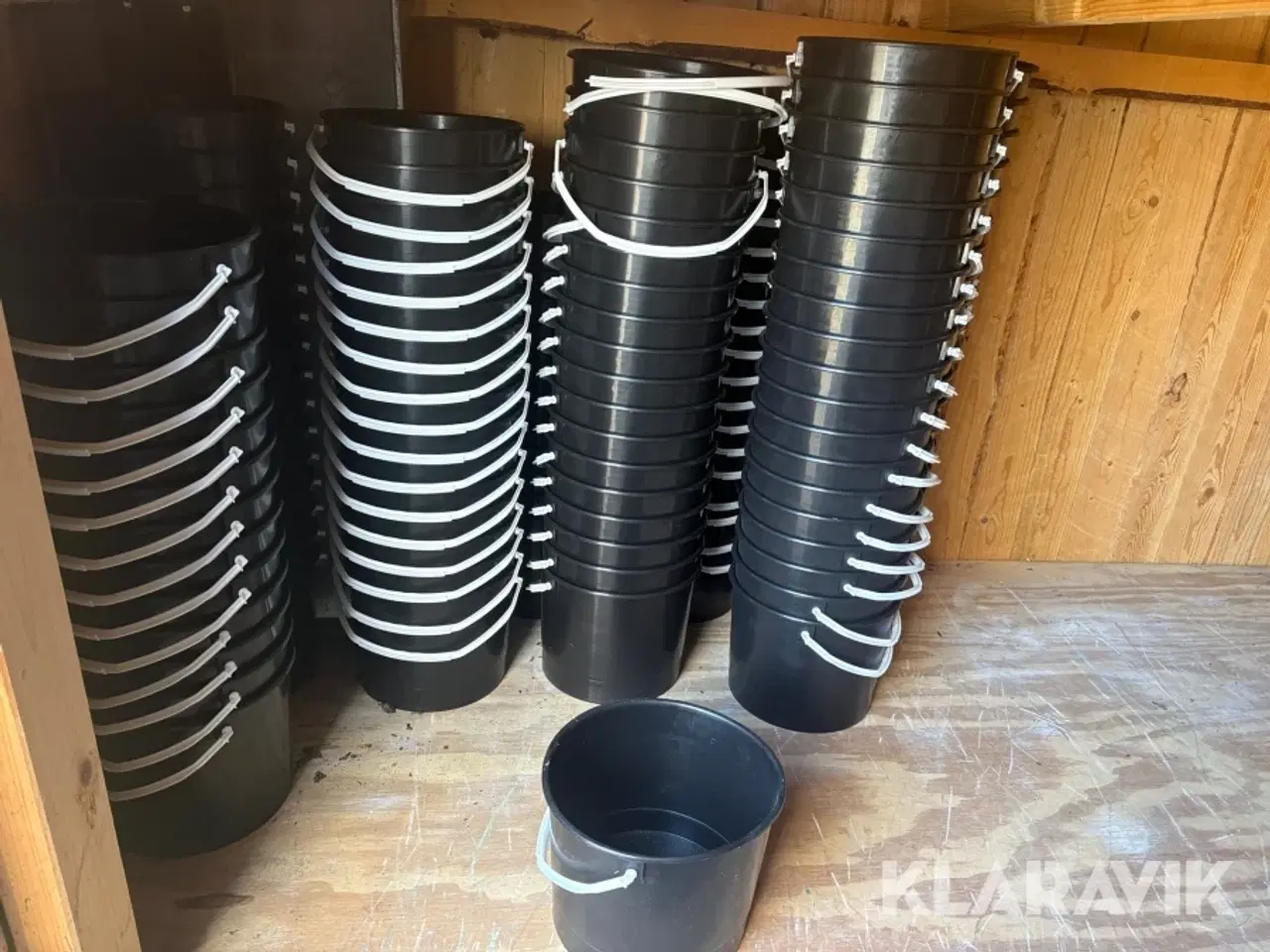 Billede 1 - Plastspande - 130 styks