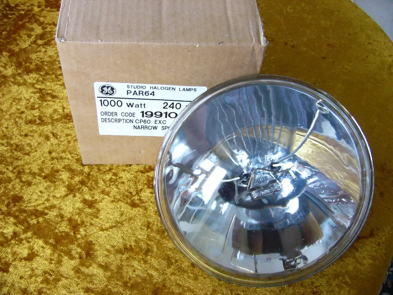 Billede 1 - PAR-64 studio halogen 1000W