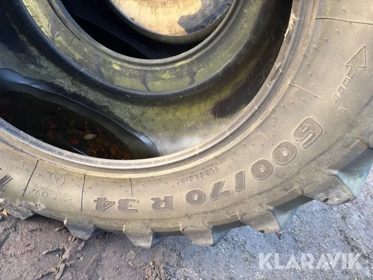 Billede 3 - Landbrugsdæk Trelleborg + BKT 600/70R34 2 styk