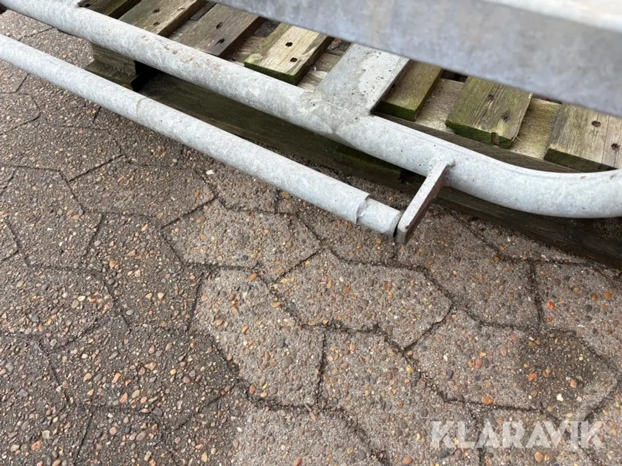 Billede 10 - Reservehjulophæng til under trailer - galvaniseret