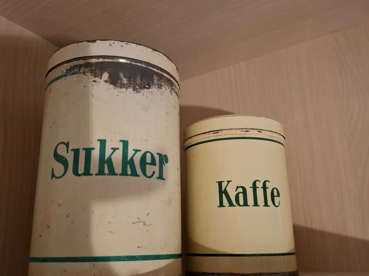 Billede 3 - Gamle kaffe-, the- og sukkerdåser