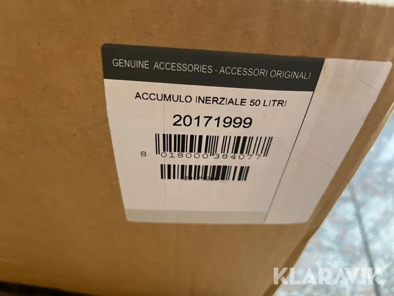 Billede 4 - Buffertank til varmepumpe Beretta 50 liter