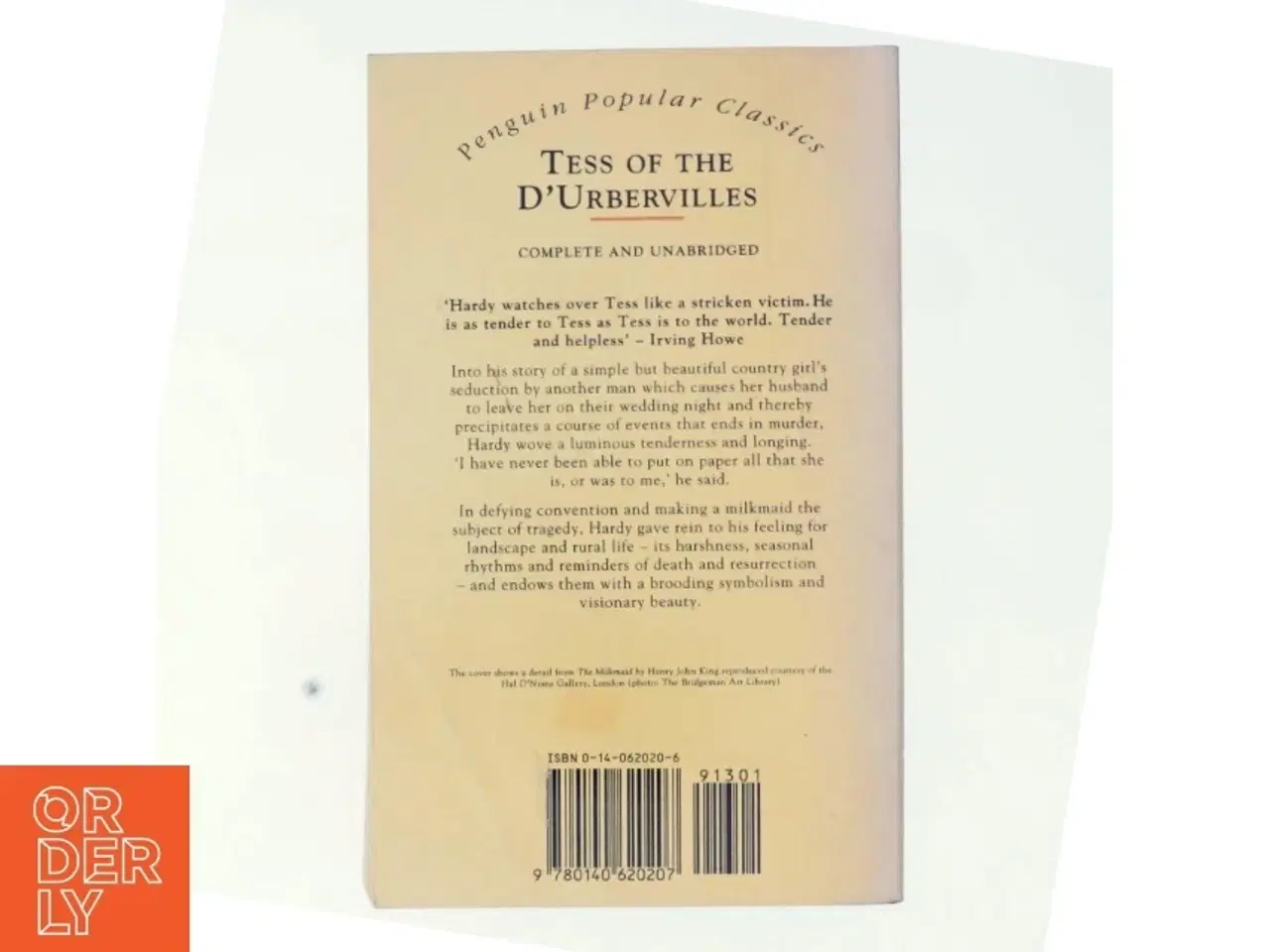 Billede 3 - Tess of the D&#39;Urbervilles af Thomas Hardy (Bog)