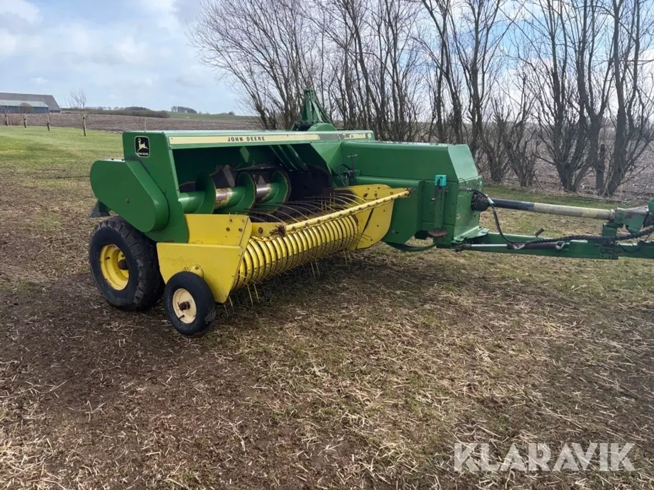 Billede 7 - Ballepresser John Deere 456A