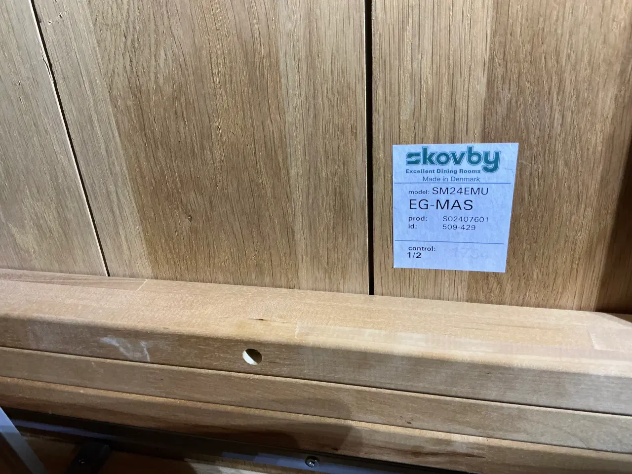 Billede 3 - Skovby spisebord SM24EMU EG-MAS sælges.