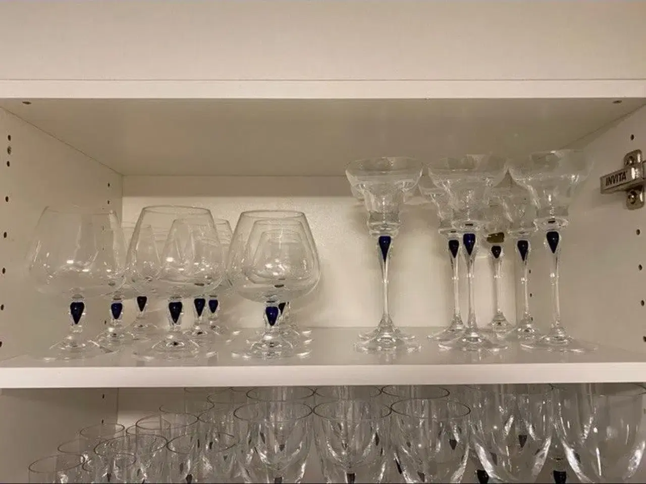Billede 3 - Cristal d'Arques, Blå Saphir glas, 6.299,-