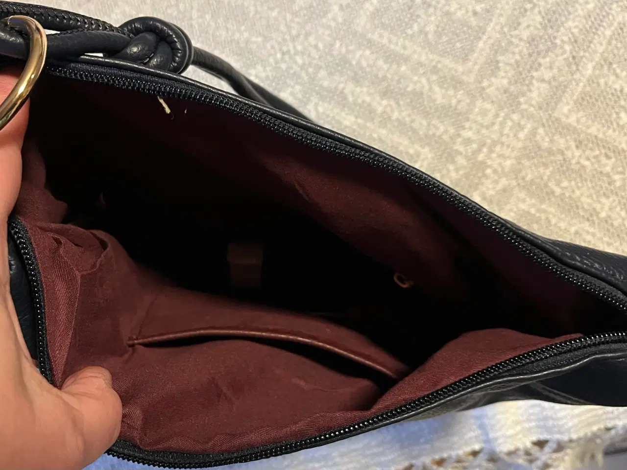 Billede 2 - Blå håndtaske 