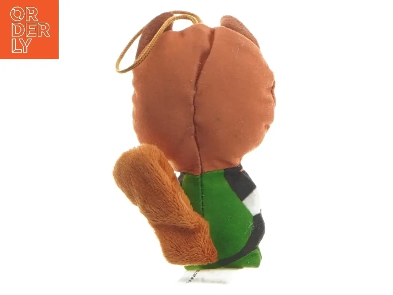 Billede 2 - Raket bamse med grøn dragt (str. 11 cm)