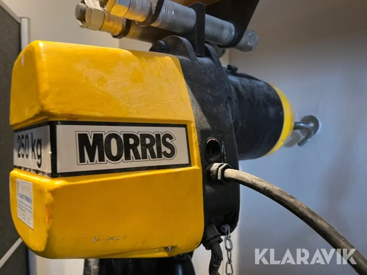 Billede 7 - Kranarm og talje Vojens Tovværk 250kg