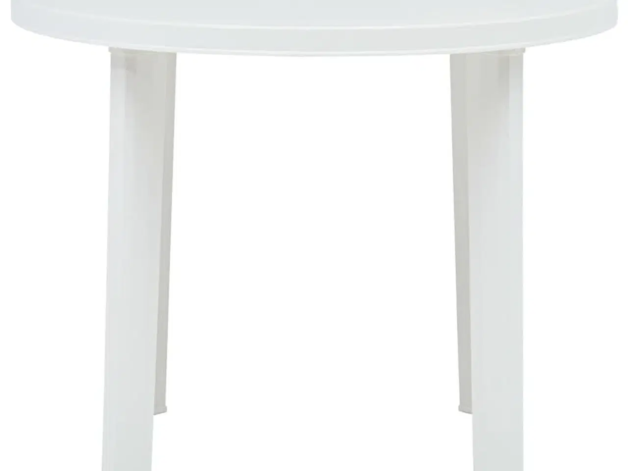 Billede 2 - Havebord 89 cm plastik hvid