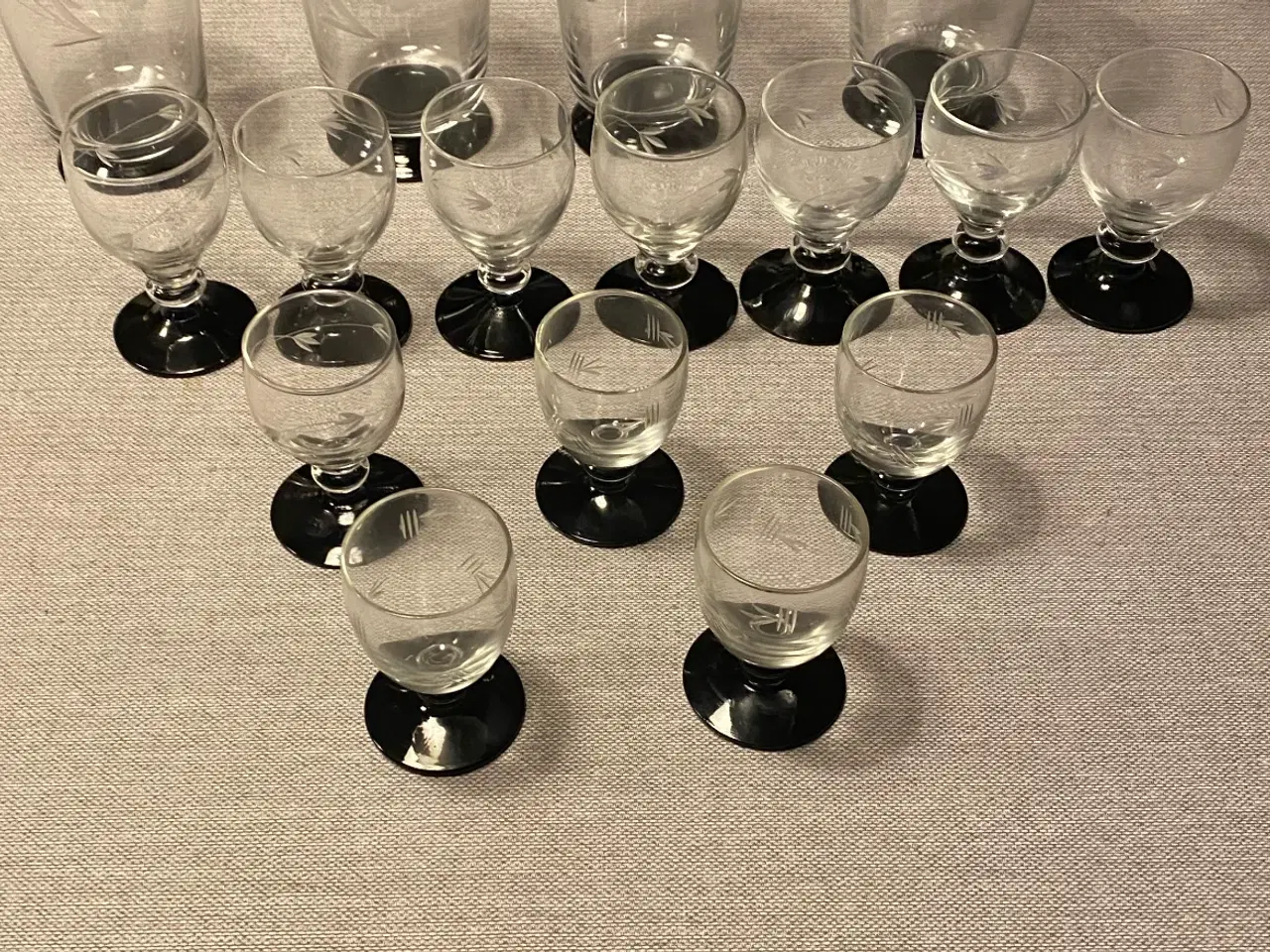 Billede 1 - Holmegaard glas 16 stk