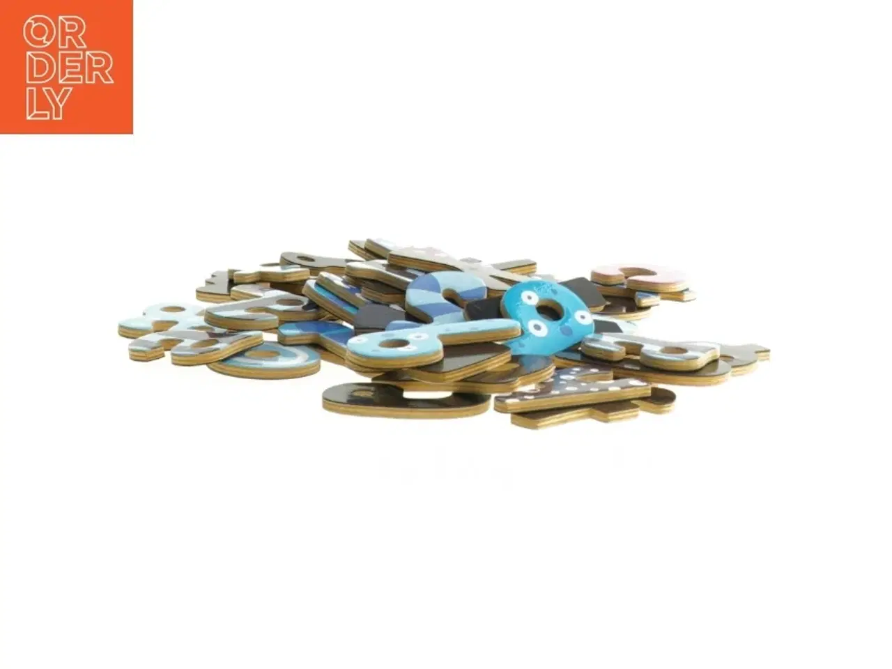 Billede 2 - Magnetiske bogstaver (str. 5 cm)