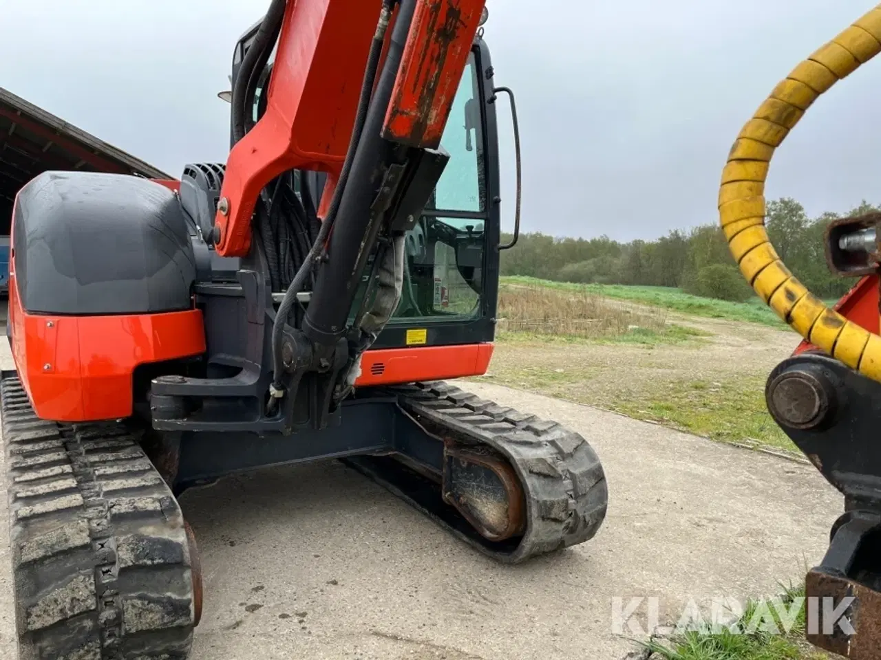 Billede 6 - Gravemaskine 8,2 t Kubota Kx080-4