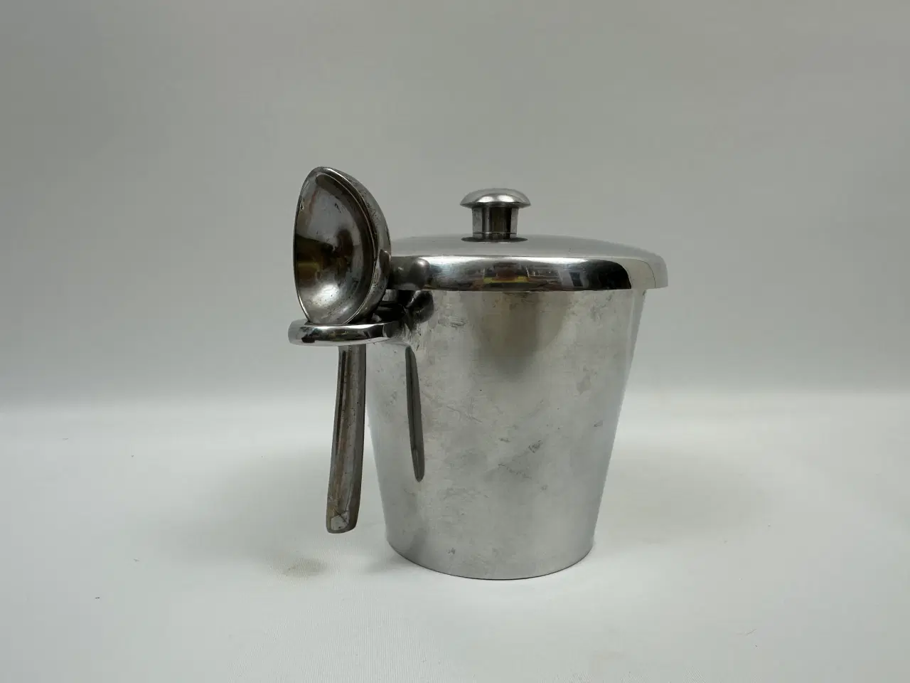 Billede 8 - Vintage isspand m. tang i chrome / stål