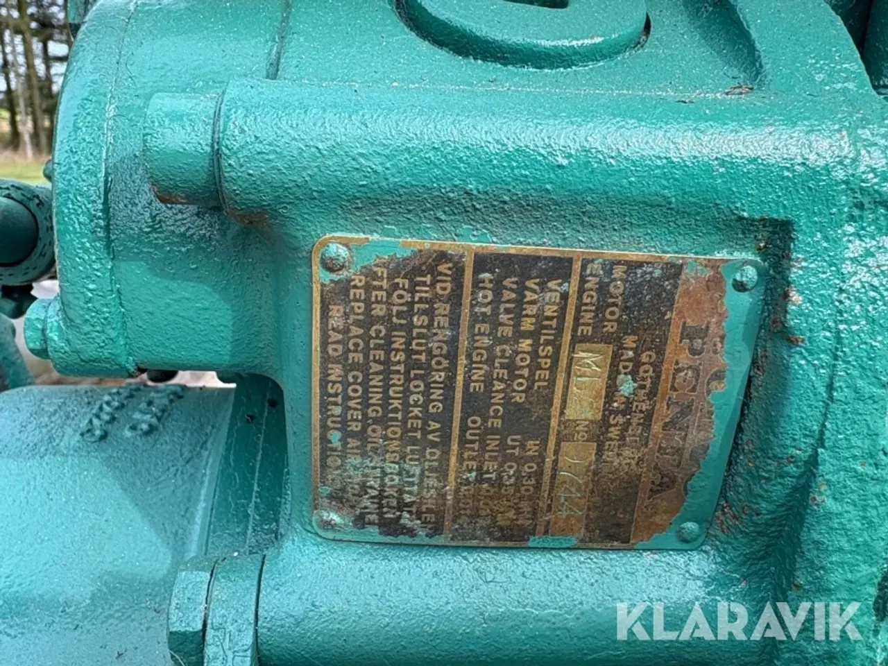 Billede 10 - Marinemotor Penta ML2 med gear