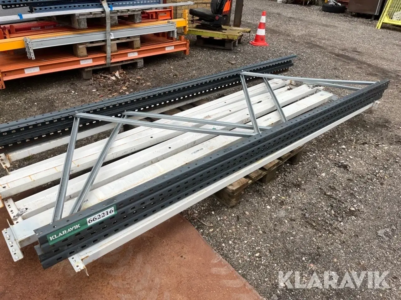 Billede 1 - Pallereol med 3 hylder